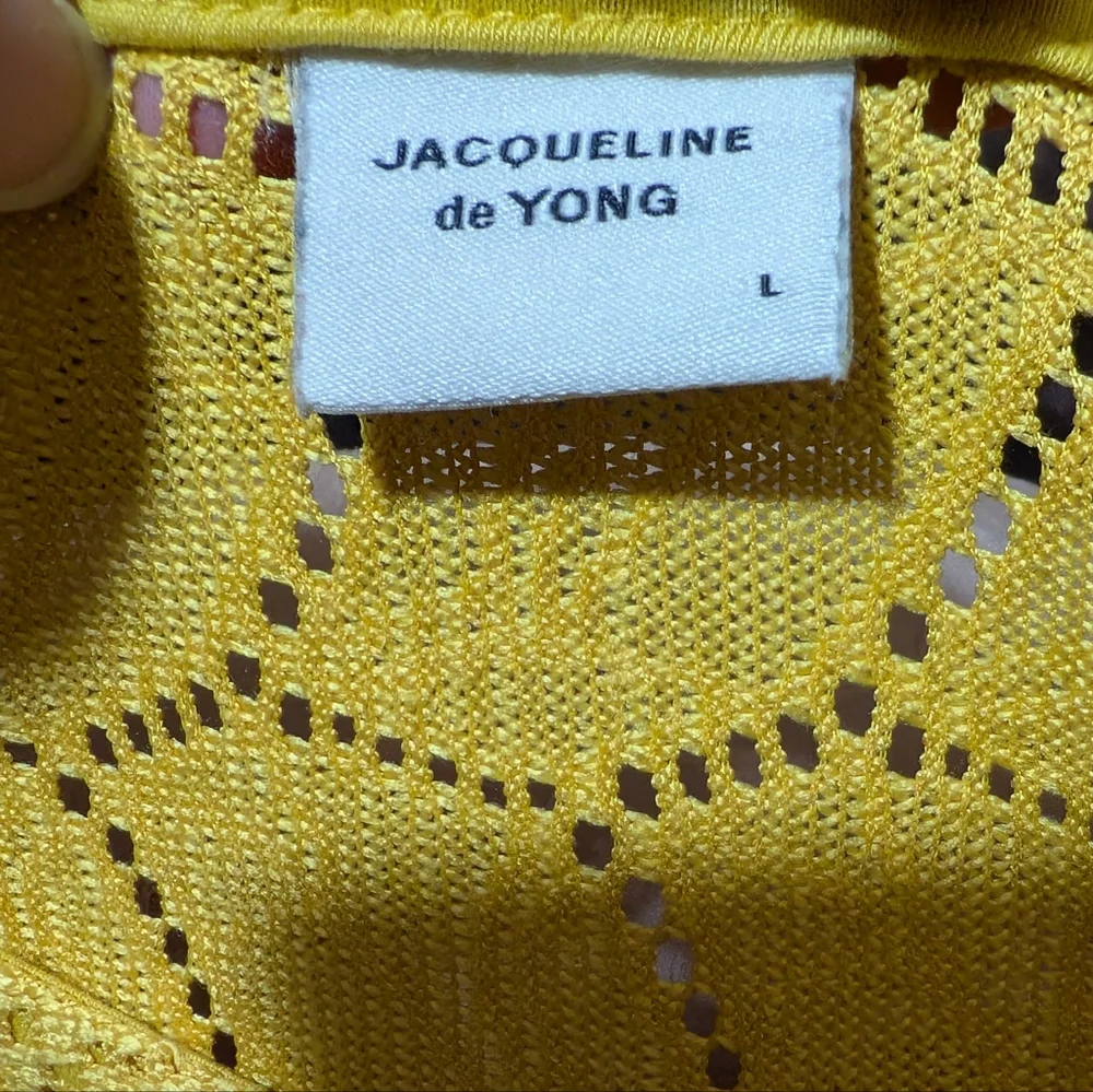 Jacqueline De Young Leaf Pattern T-Shirt, Size L, EUC! - Picture 4 of 4